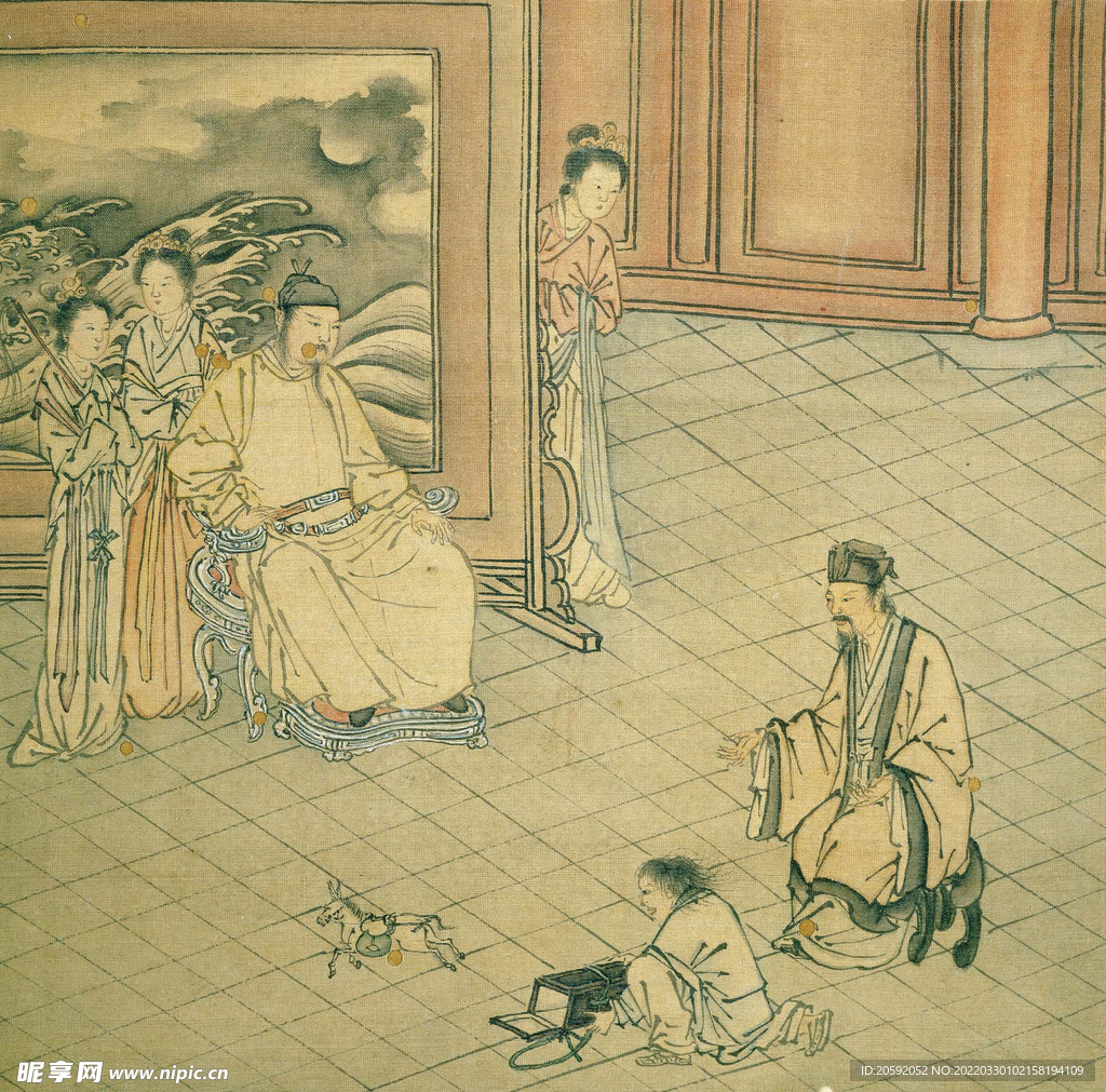 工笔画 