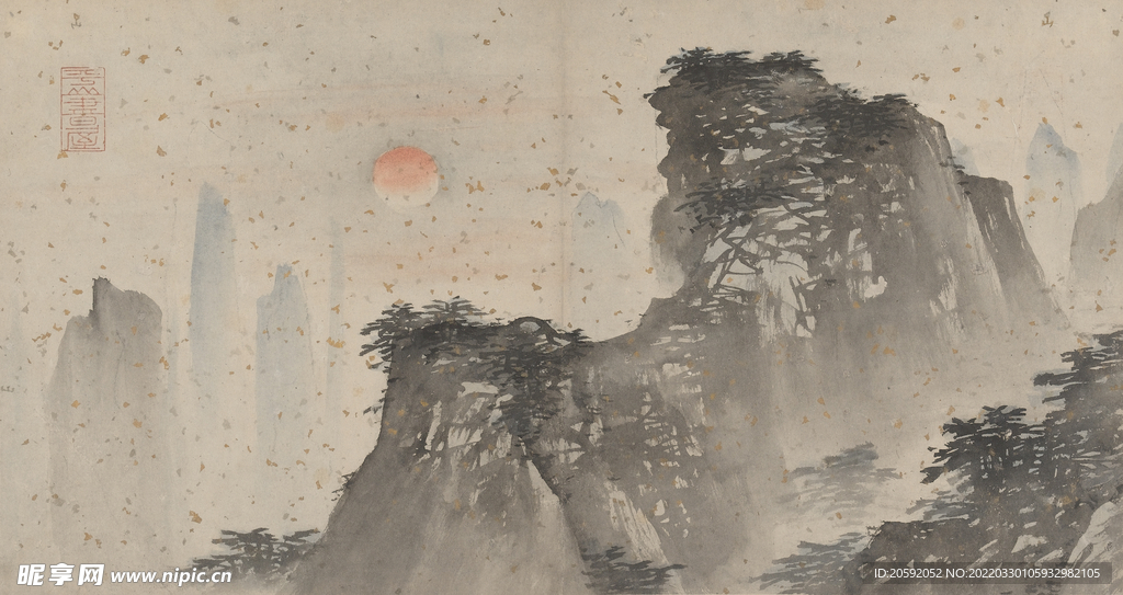 山水画 