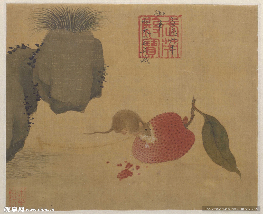  工笔画  
