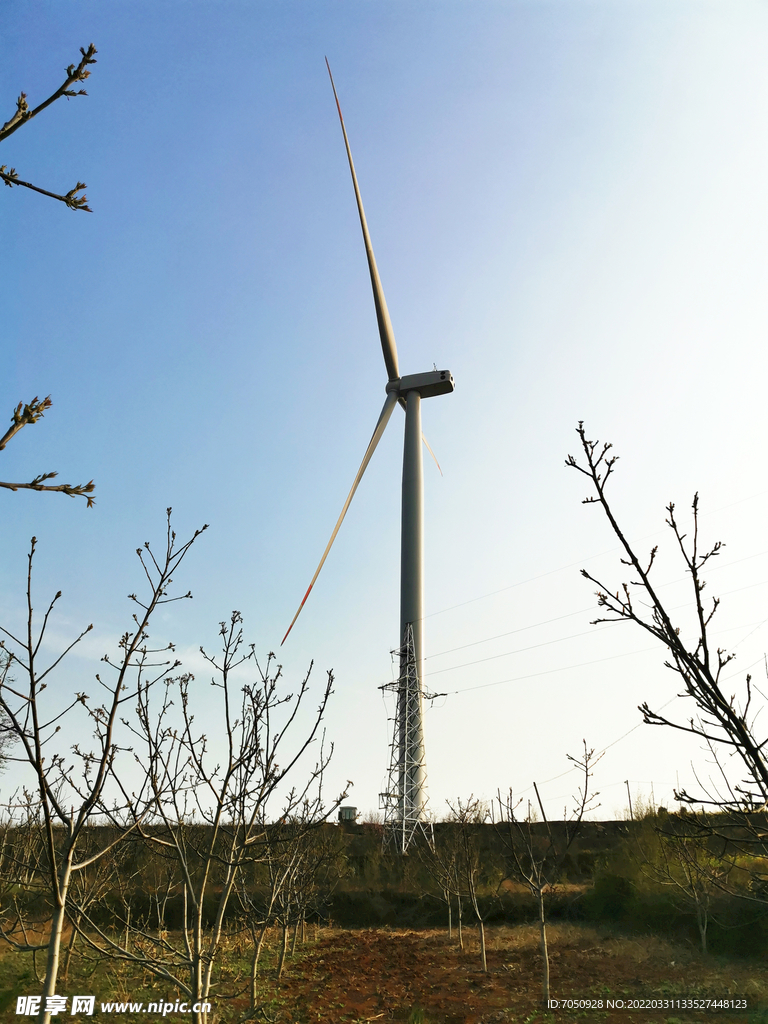 风力发电风车
