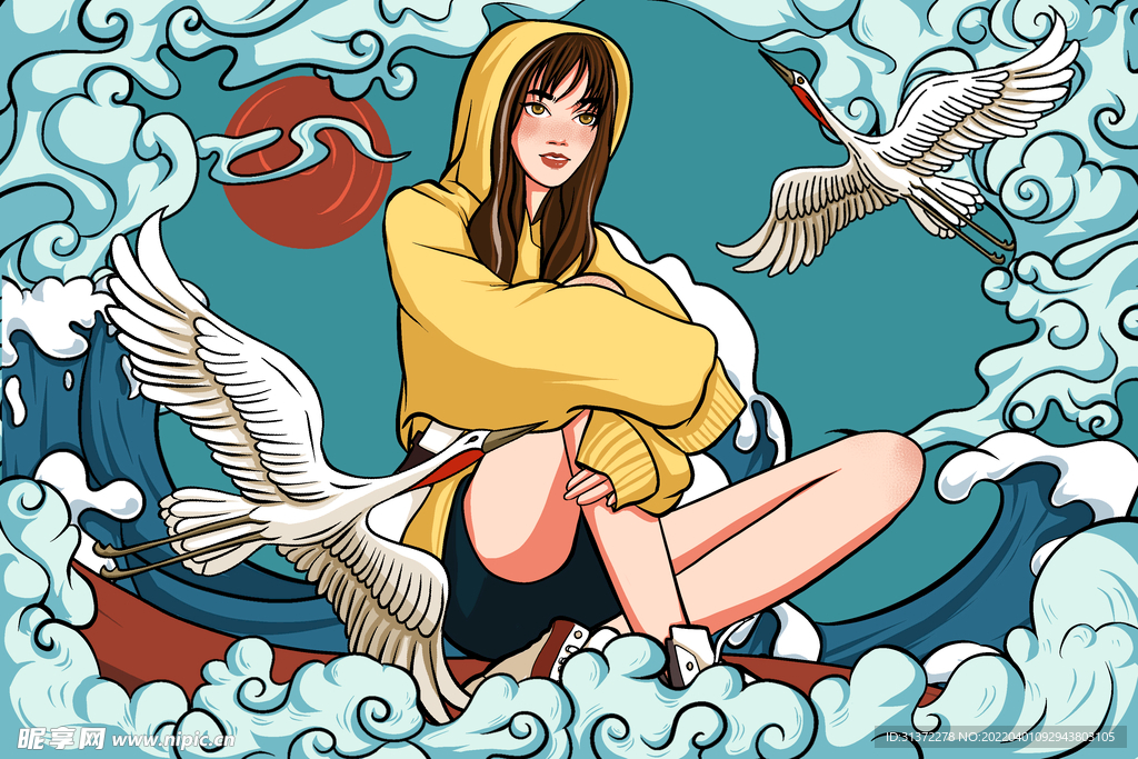 国潮海报设计图片