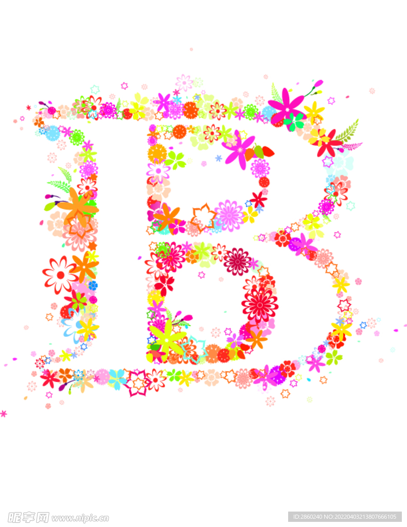  花字母