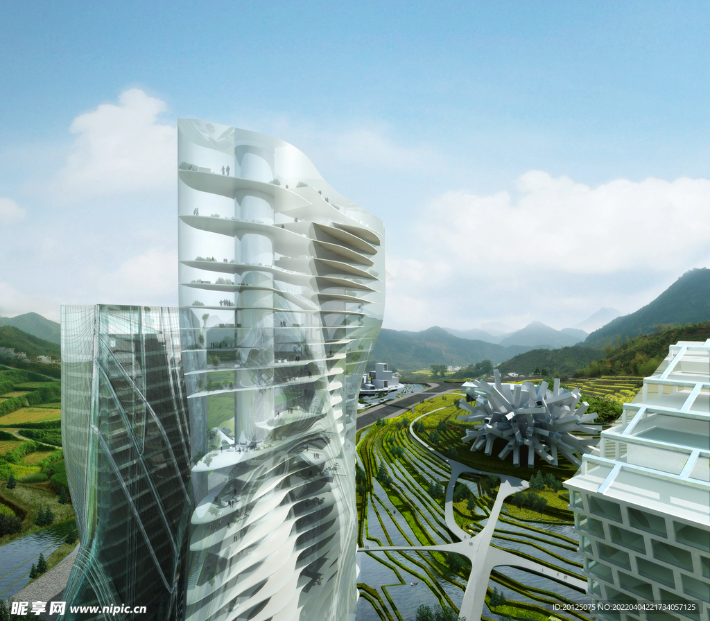 建筑鸟瞰图