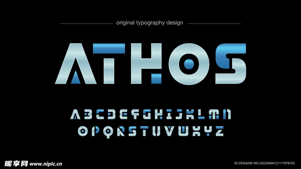 创意艺术字体字母图片