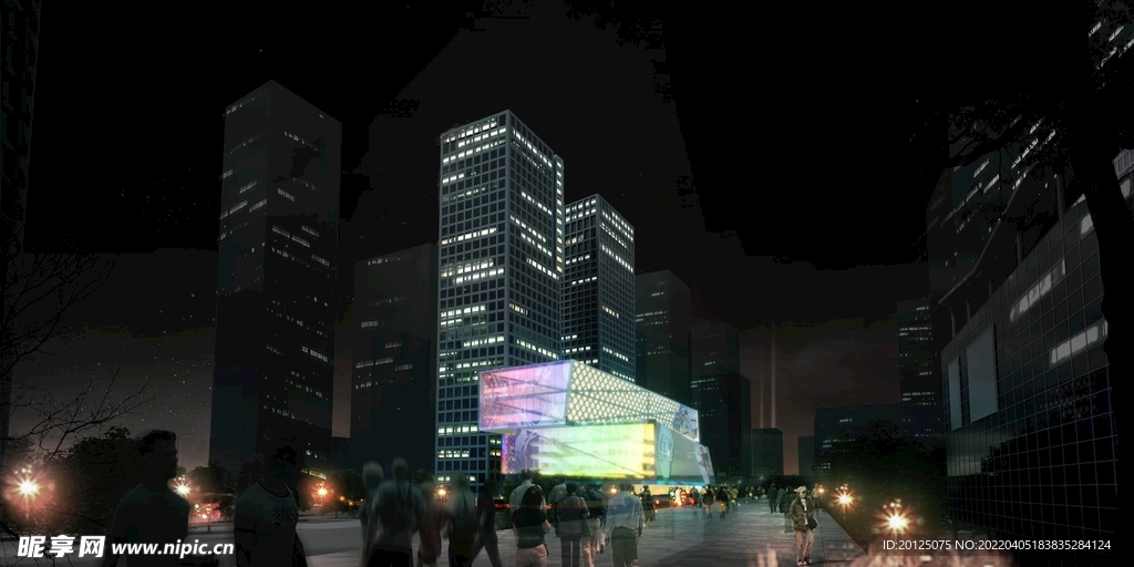 建筑夜景