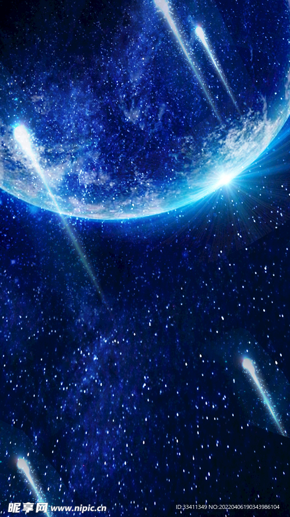  创意星空合成海报图片 