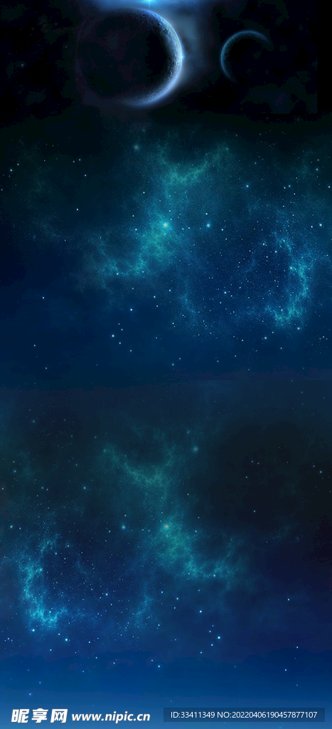 创意星空合成海报图片 