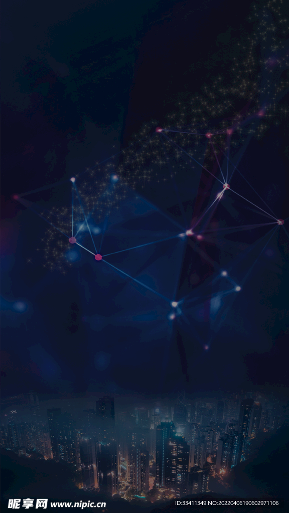 创意星空合成海报图片 