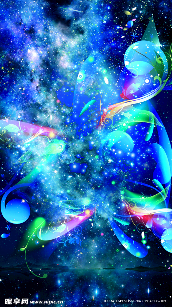 创意星空合成海报图片 