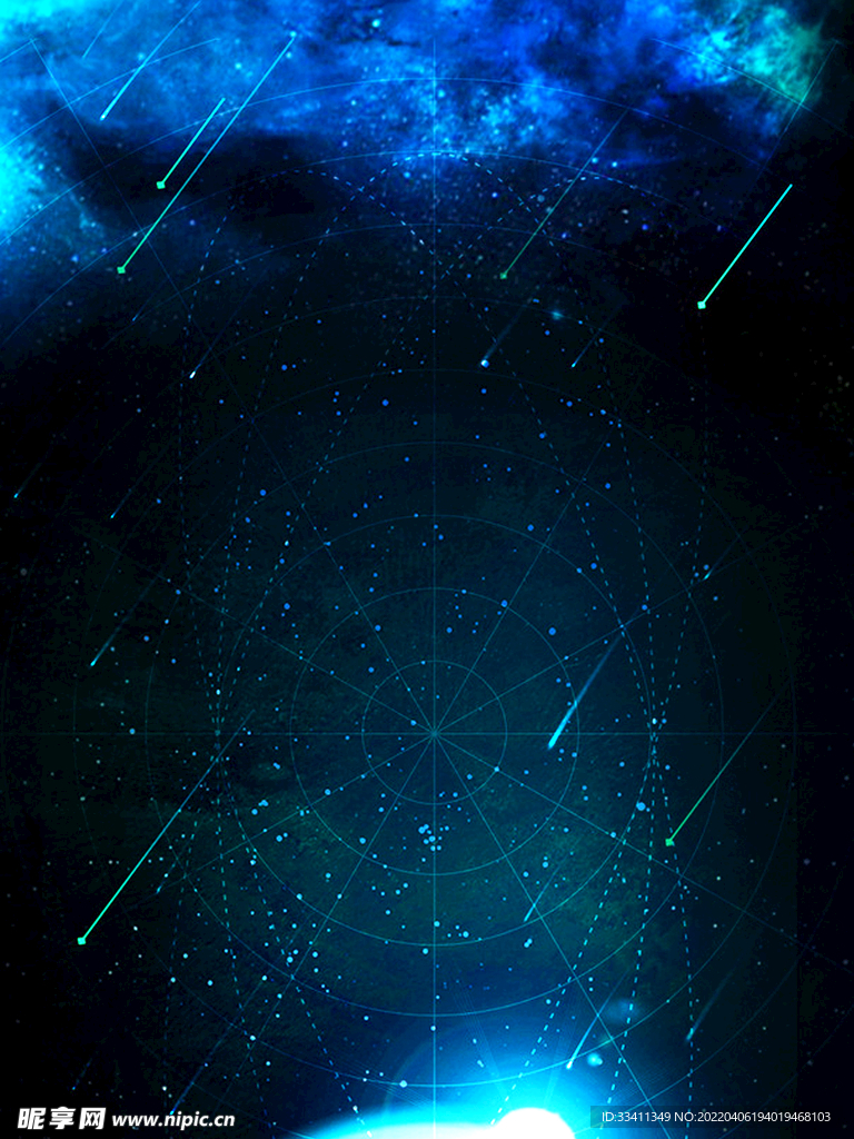   创意星空合成海报图片 