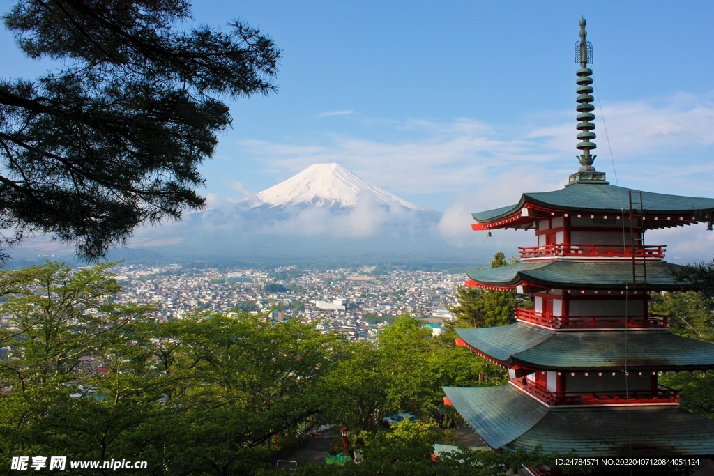 日本富士山壁纸