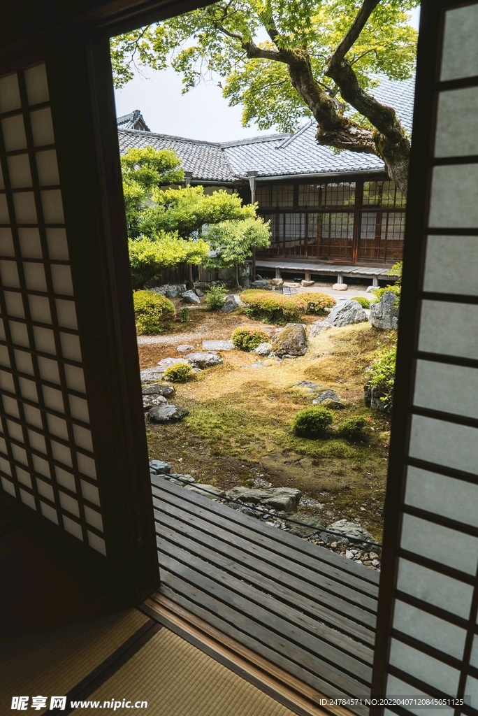 日本枯山水壁纸