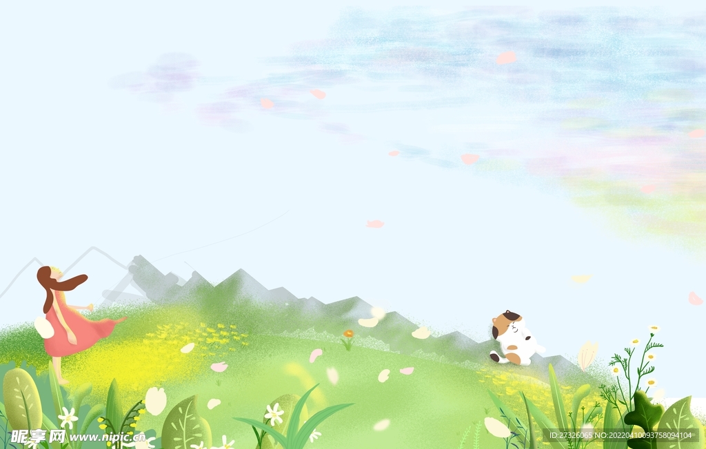 春天背景