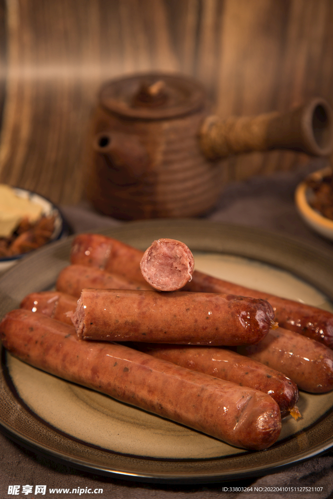 黑胡椒牛肉肠