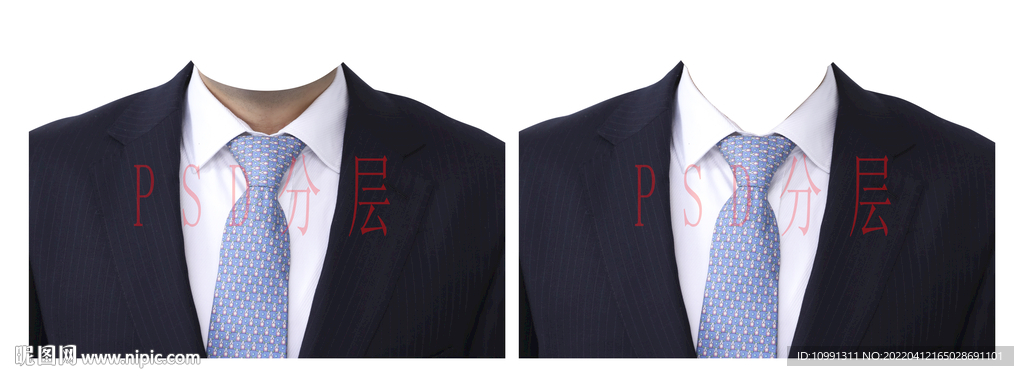 男人证件照西装