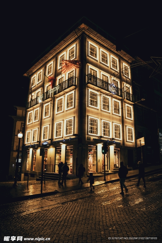 建筑夜景