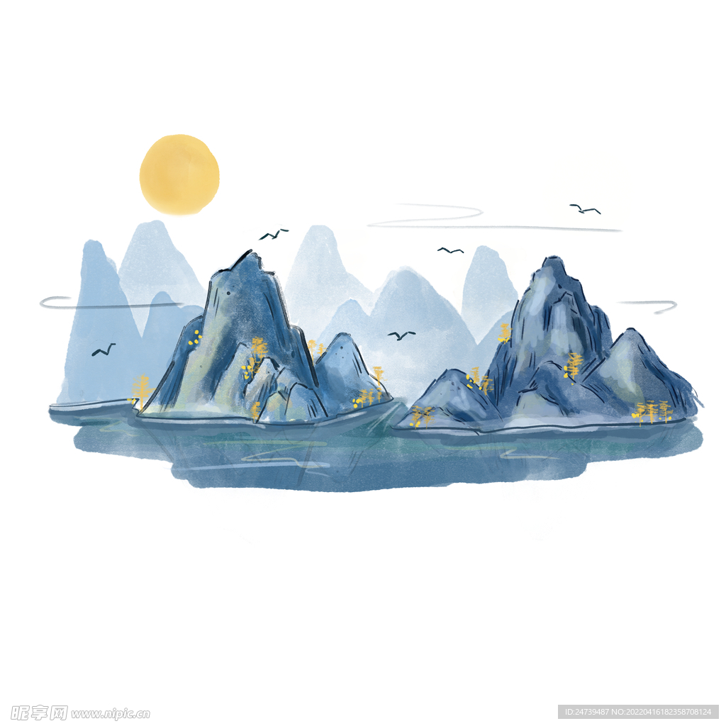 山水