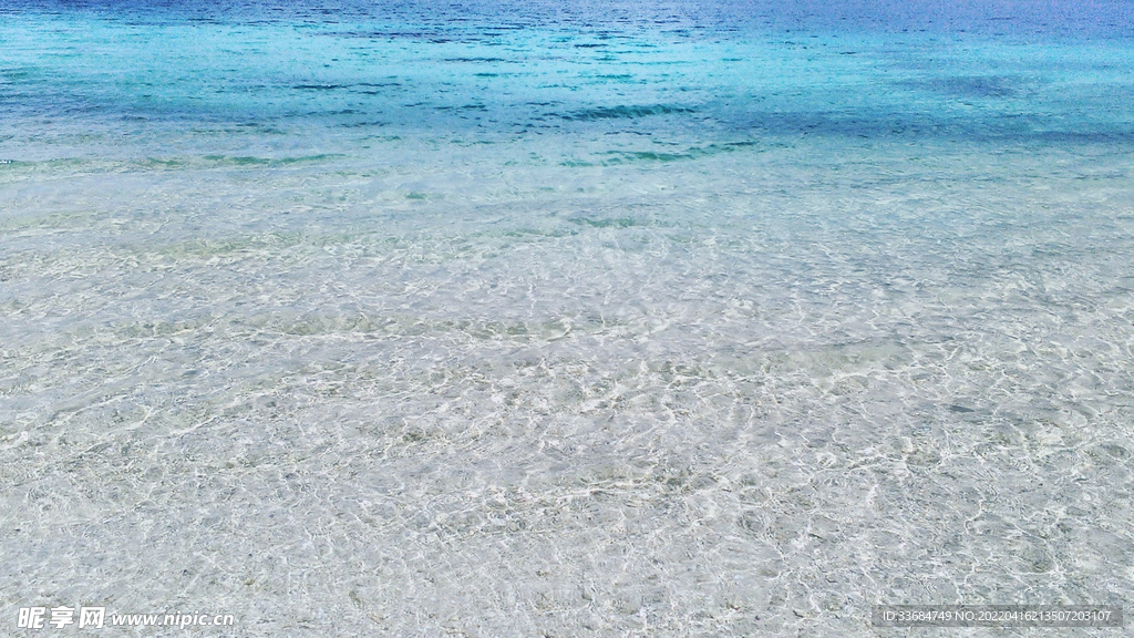 海边 沙滩 碧水