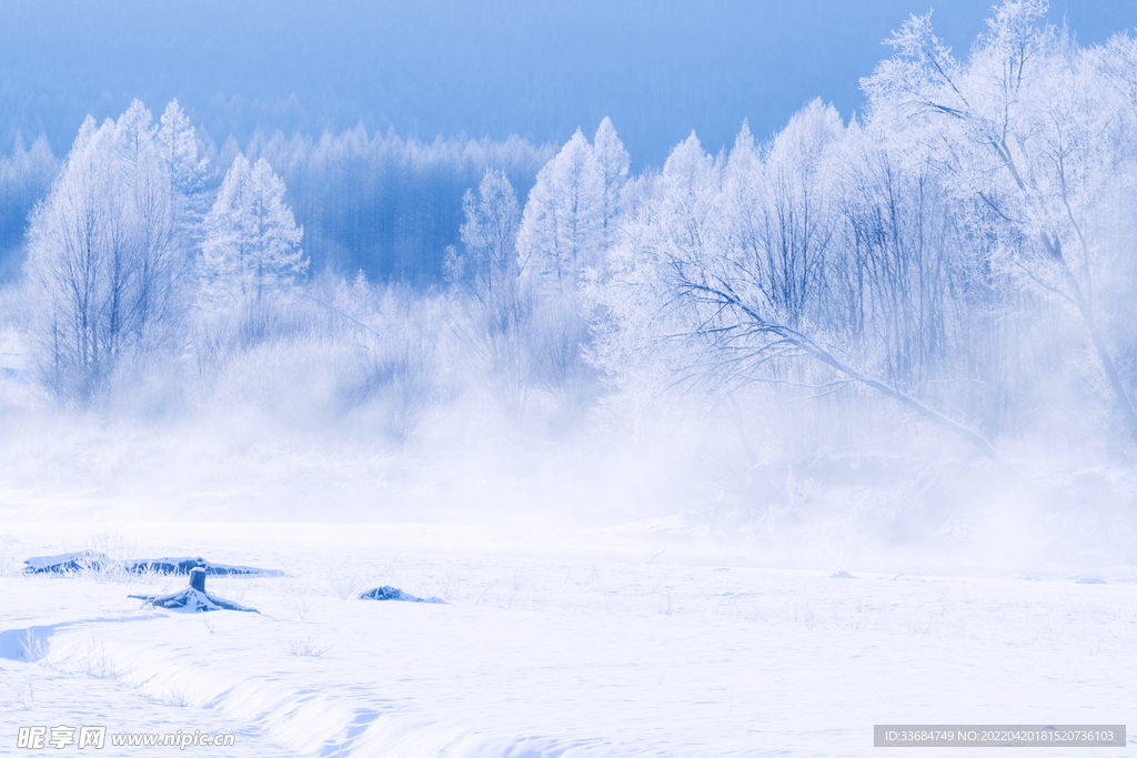 雪景 冰河 冰天雪地