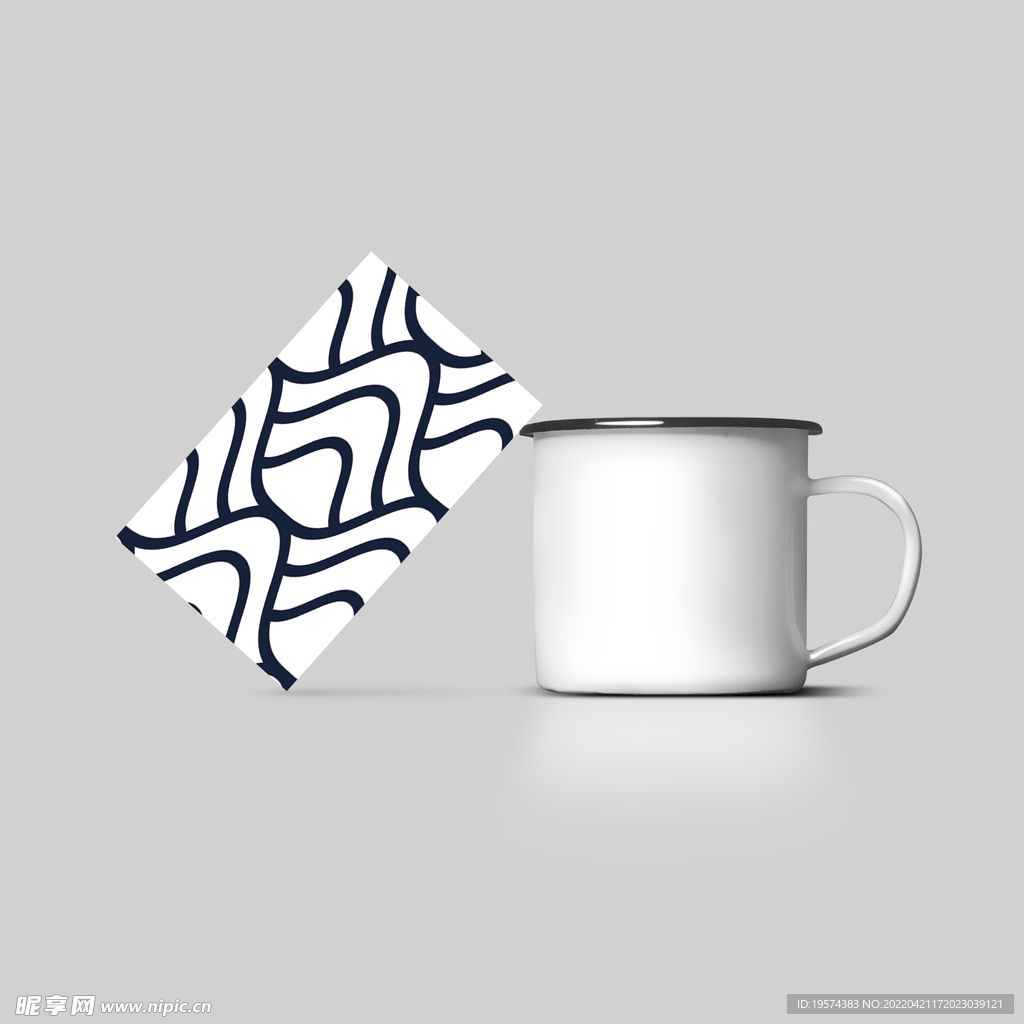 卡片茶缸子陶瓷