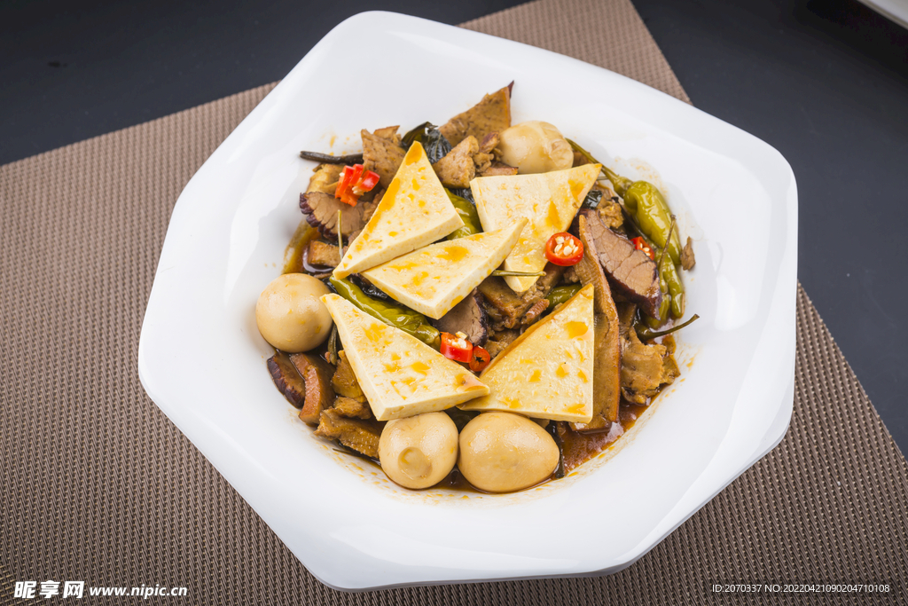 苏子叶牛肉豆腐干