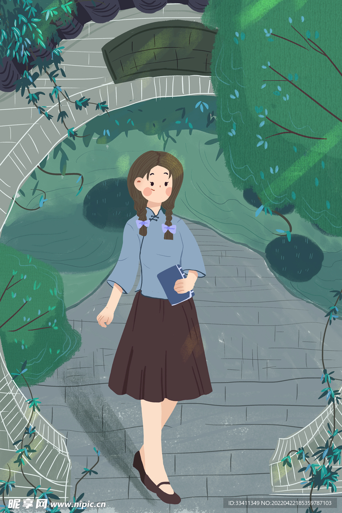 复古旗袍女装图片