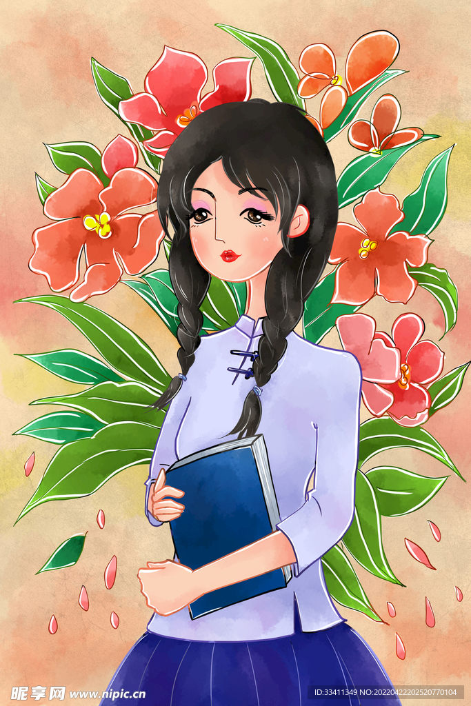 复古旗袍女装图片