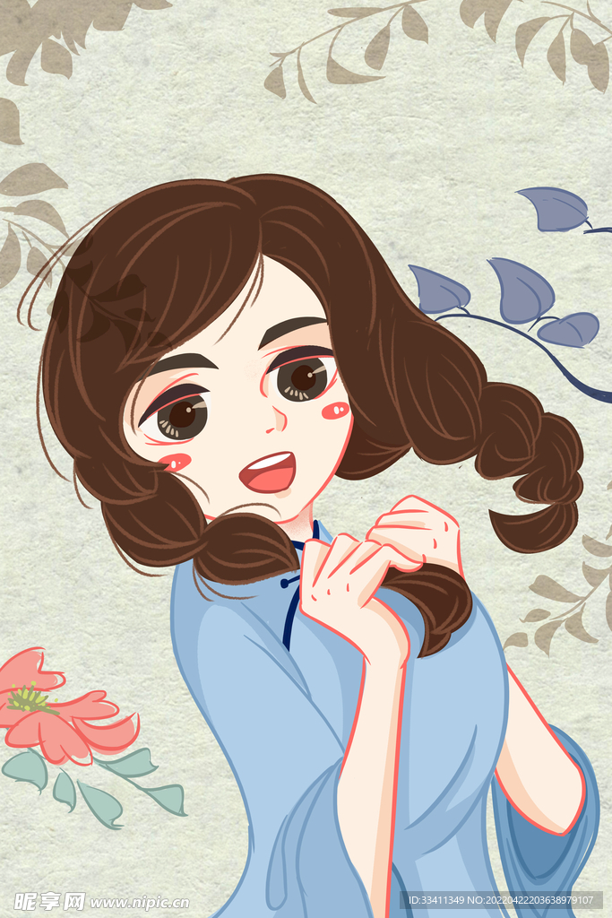 复古旗袍女装图片
