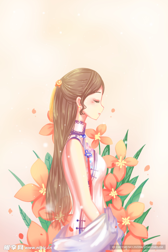 复古旗袍女装图片