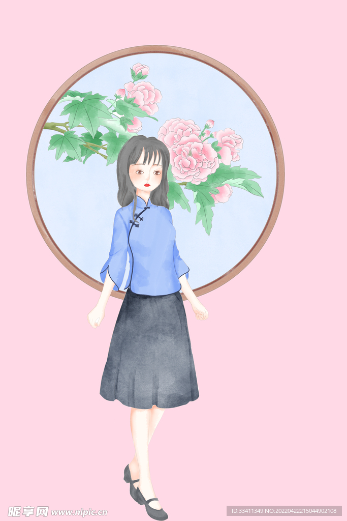 复古旗袍女装图片