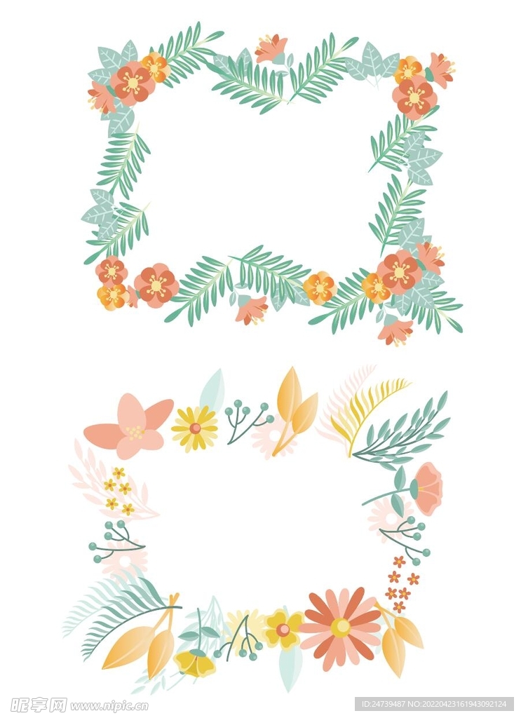 花环素材