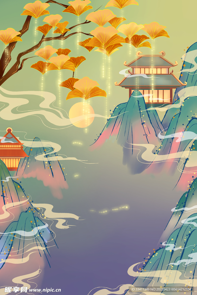 国潮海报设计图片