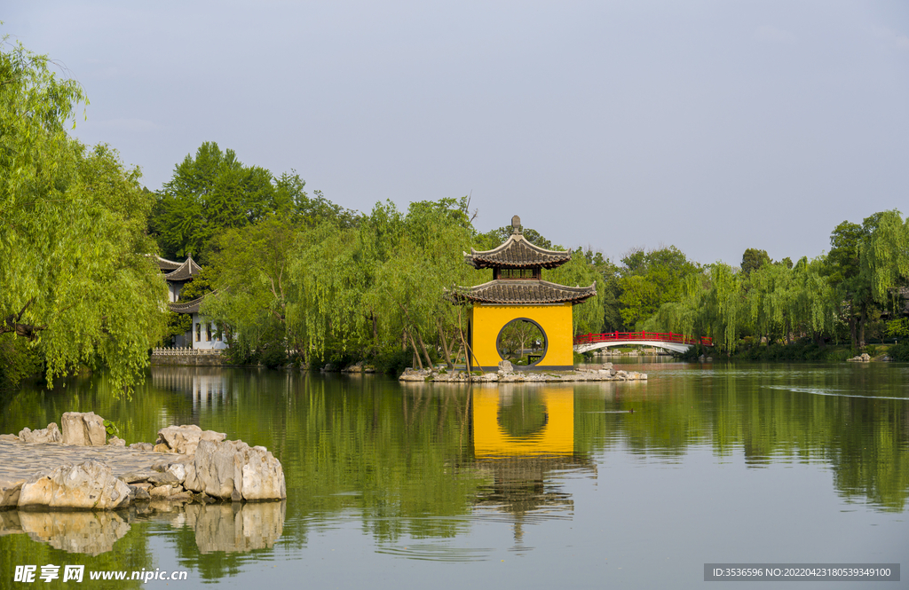 扬州钓鱼台美景