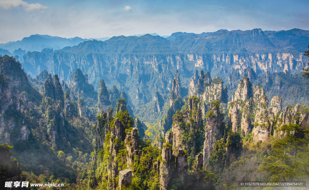 张家界风景山川