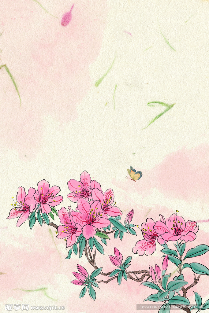  鲜花海报图片