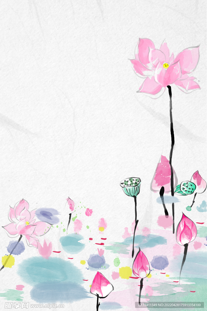  鲜花海报图片