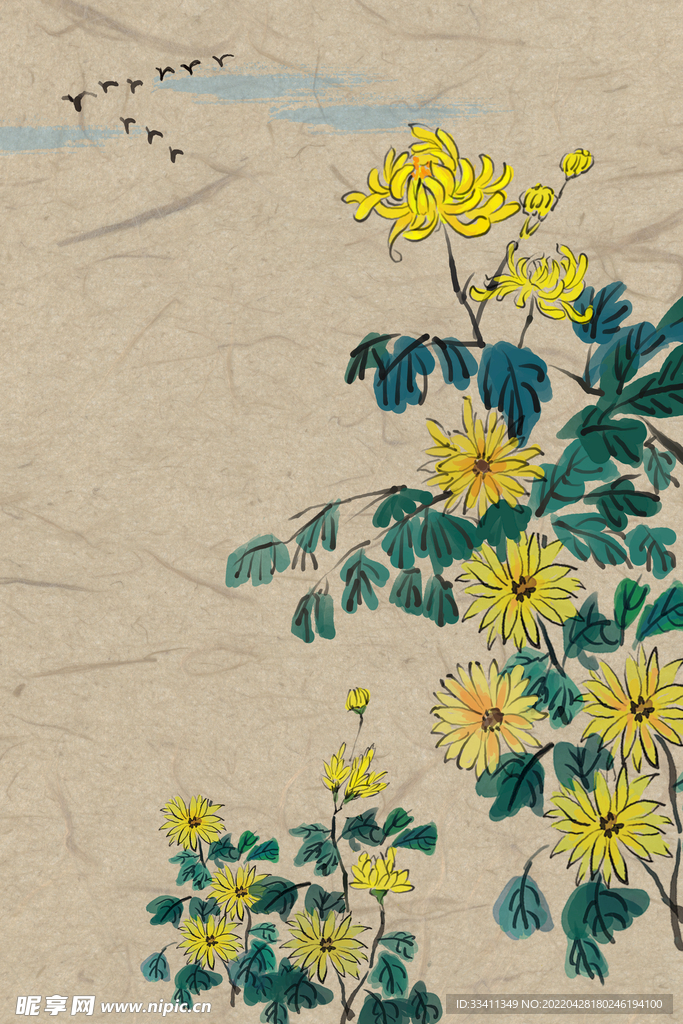  鲜花海报图片