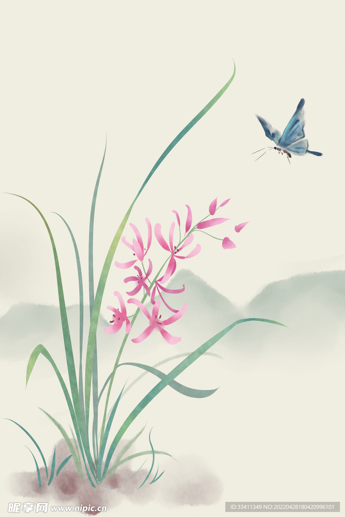 鲜花海报图片