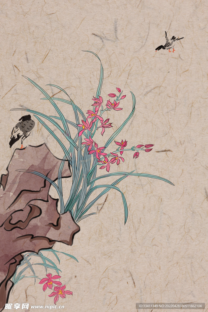 鲜花海报图片