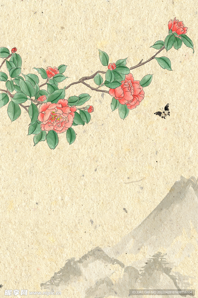 鲜花海报图片