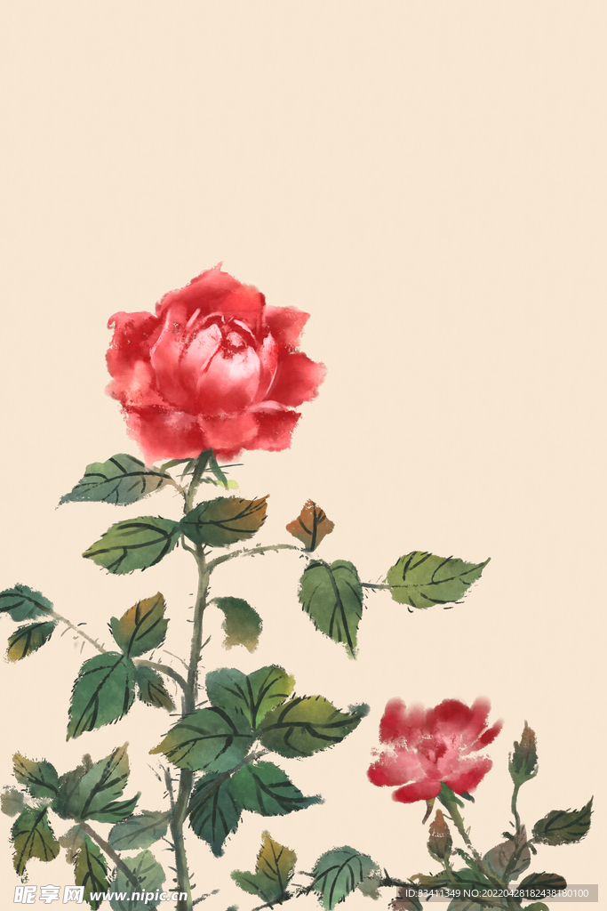 鲜花海报图片