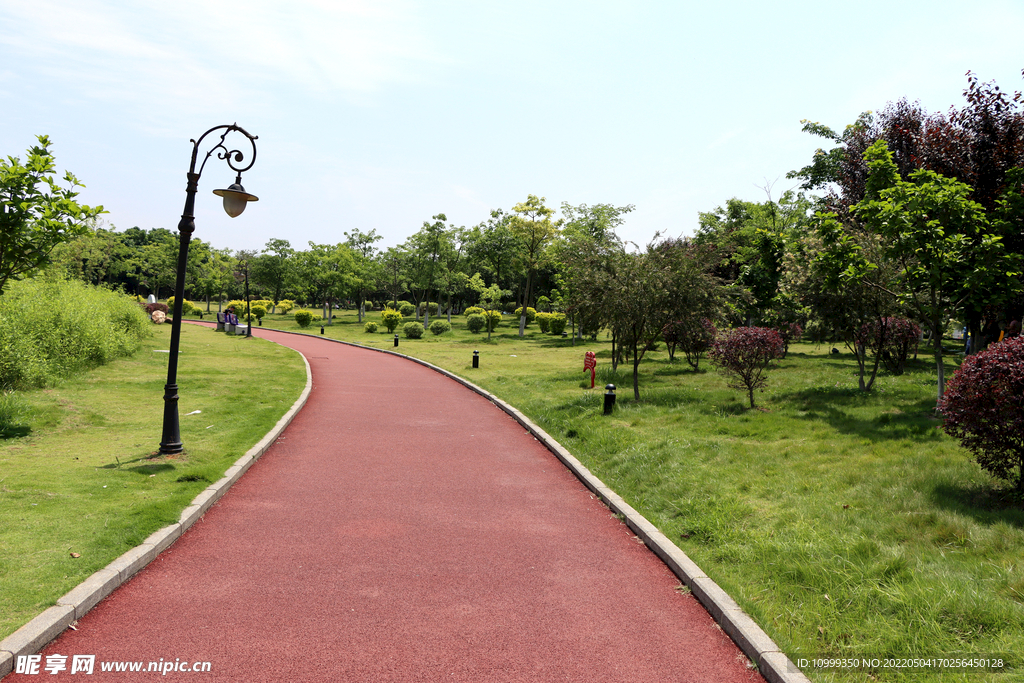 公园塑胶跑道