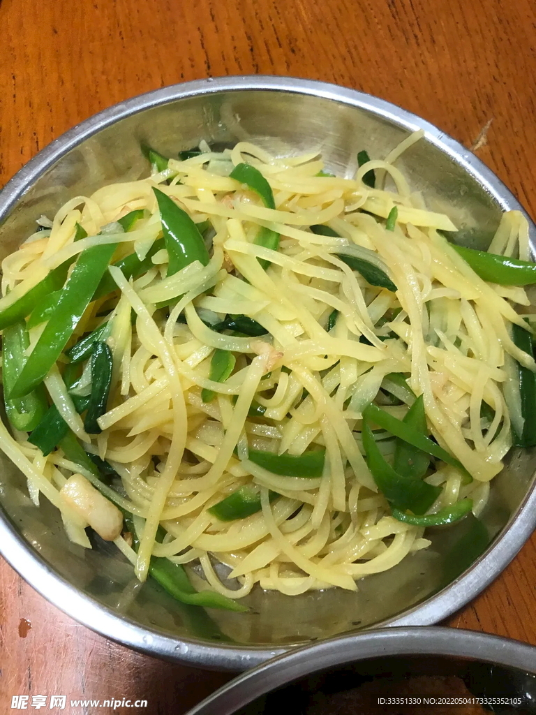 青椒土豆丝 