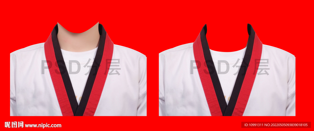 小孩子柔道衣服素材