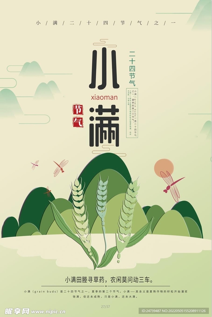 小满背景