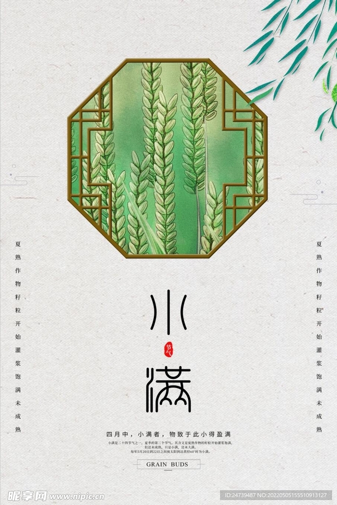 小满海报素材