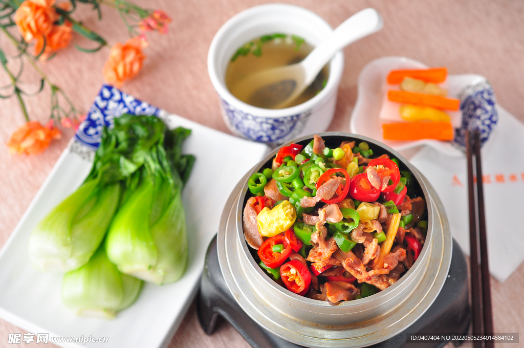 明炉鸡杂