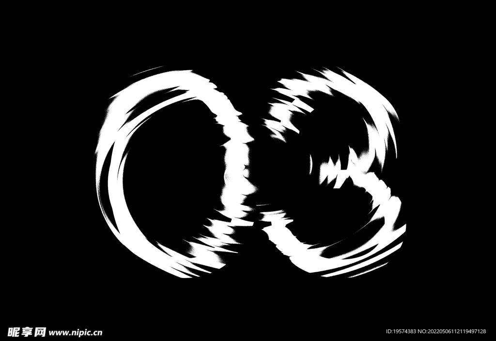 恐怖惊悚电影标题段视频文字元素