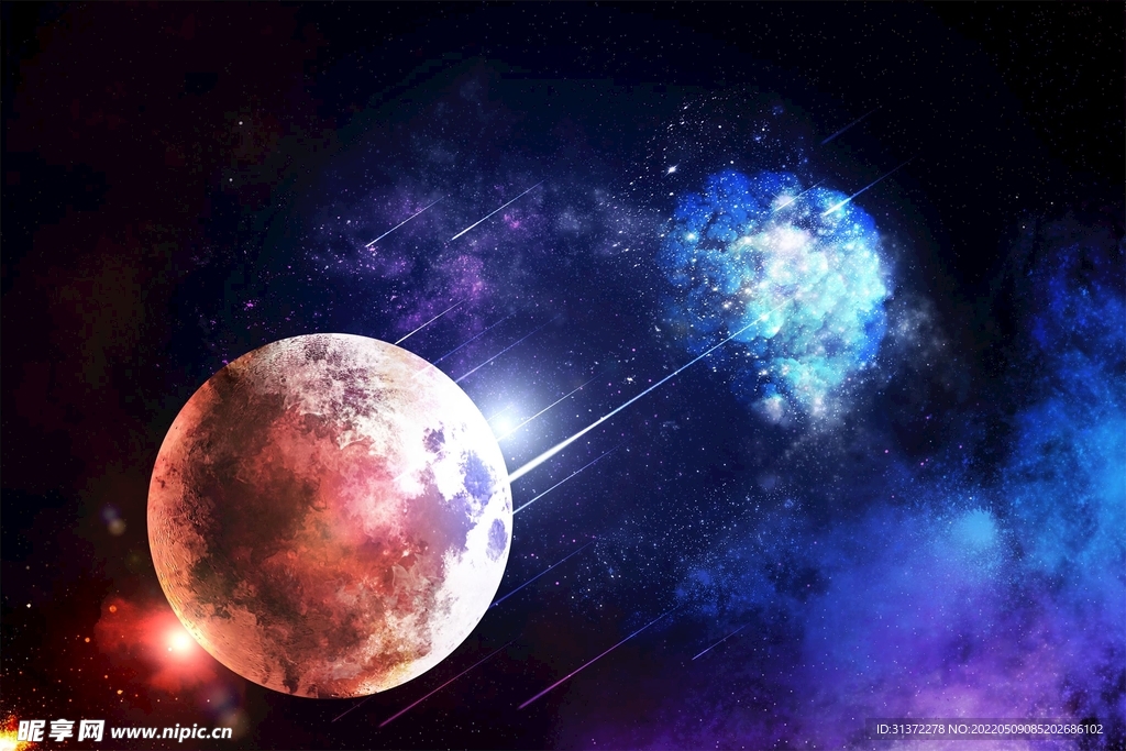 创意星空合成海报图片