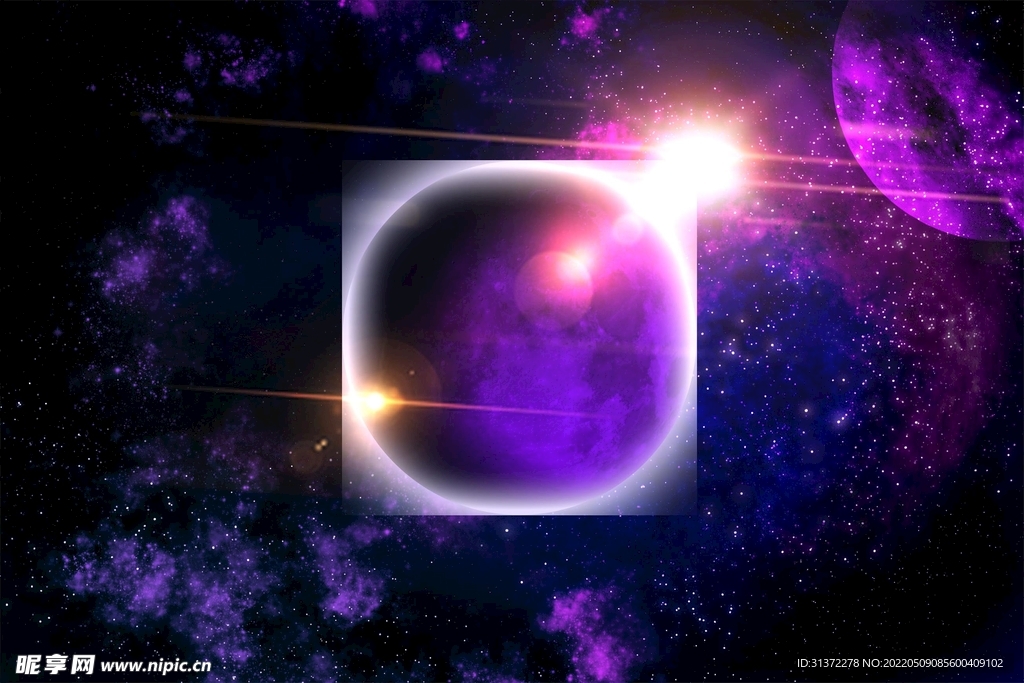 创意星空合成海报图片